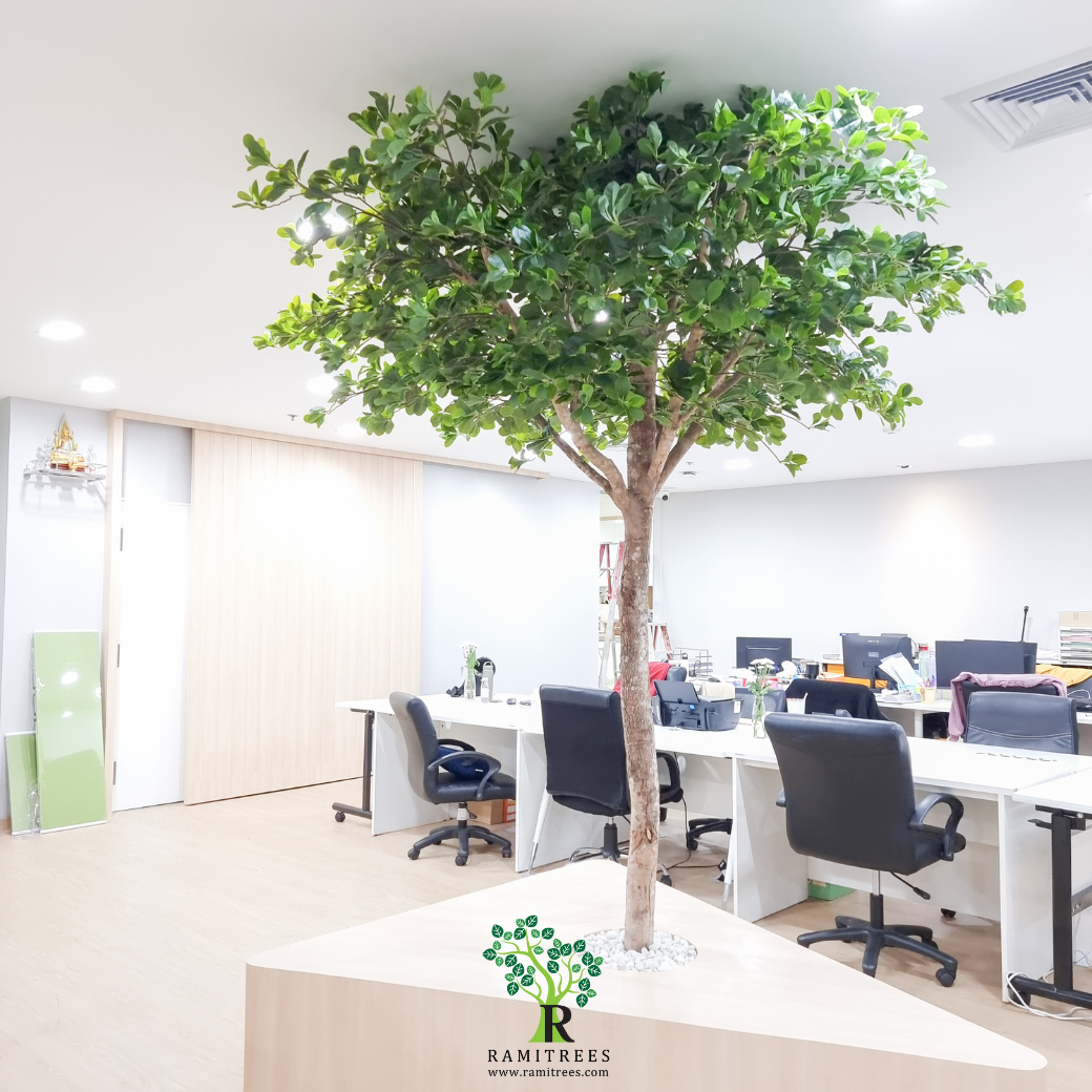 ปรับภูมิทัศน์ด้วยต้นไม้ประดิษฐ์ ในบริษัท STelligence By ramitrees (12)