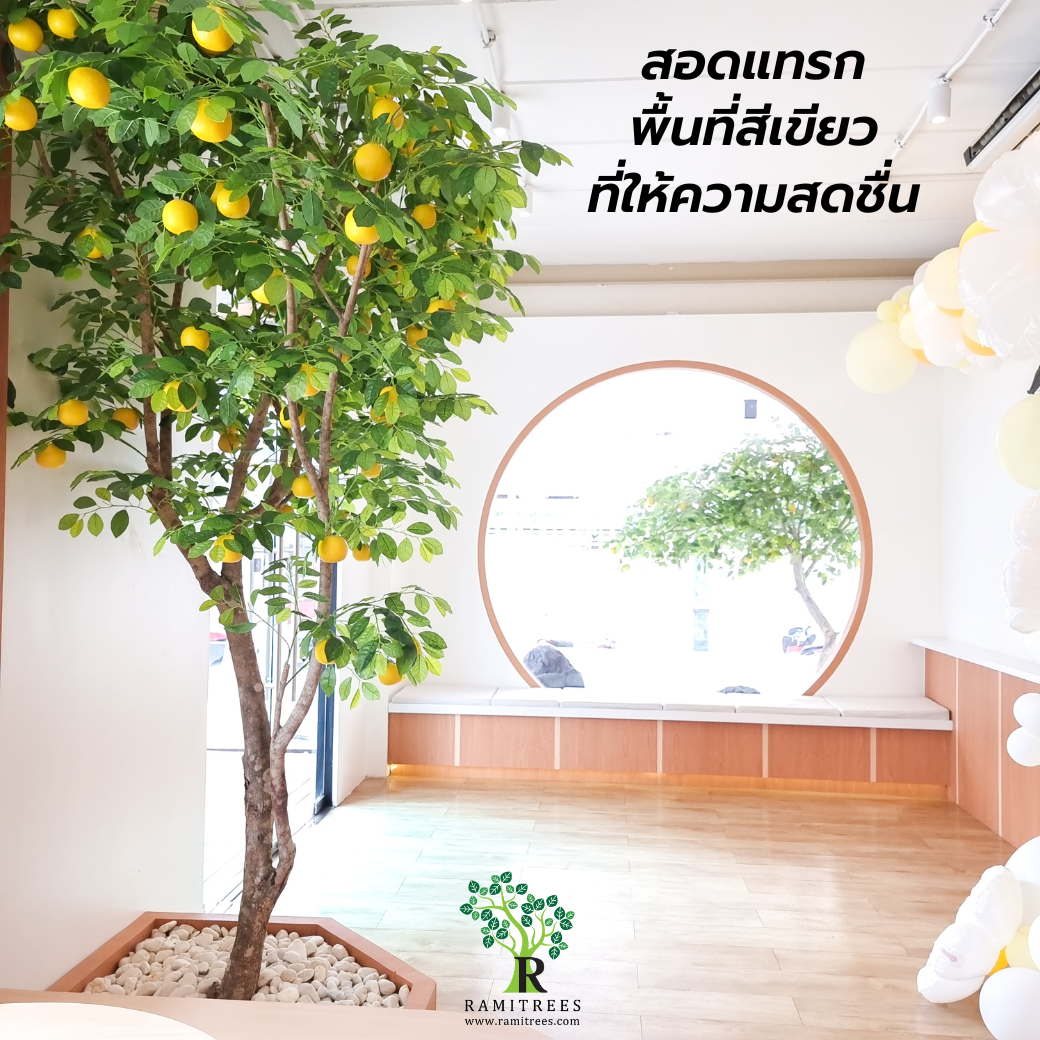ปรับภูมิทัศน์ด้วยต้นไม้ประดิษฐ์หลากหลาย เน้นงานสไตล์ญี่ปุ่น @Yuzu House (Honey Moni) (11)