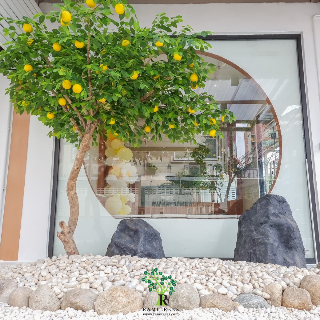 ปรับภูมิทัศน์ด้วยต้นไม้ประดิษฐ์หลากหลาย เน้นงานสไตล์ญี่ปุ่น @Yuzu House (Honey Moni) (8)