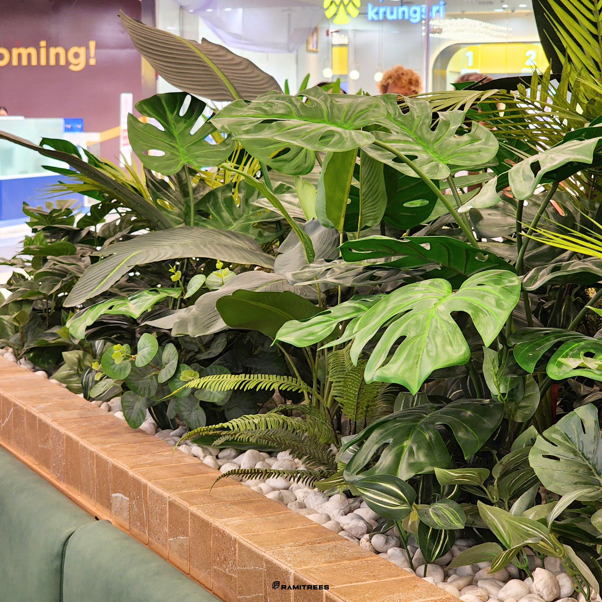 จัดสวนปรับภูมิทัศน์ จัดสวนต้นไม้ปลอม จัดสวนต้นไม้ประดิษฐ์ Artificial Garden Landscape (5)