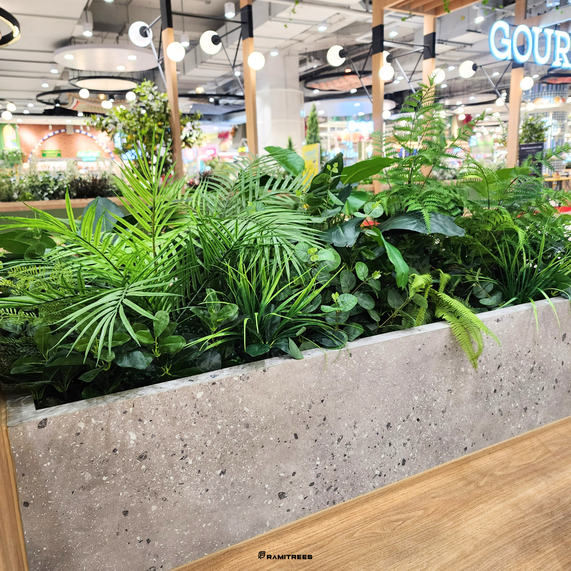 จัดสวนปรับภูมิทัศน์ จัดสวนต้นไม้ปลอม จัดสวนต้นไม้ประดิษฐ์ Artificial Garden Landscape (6)