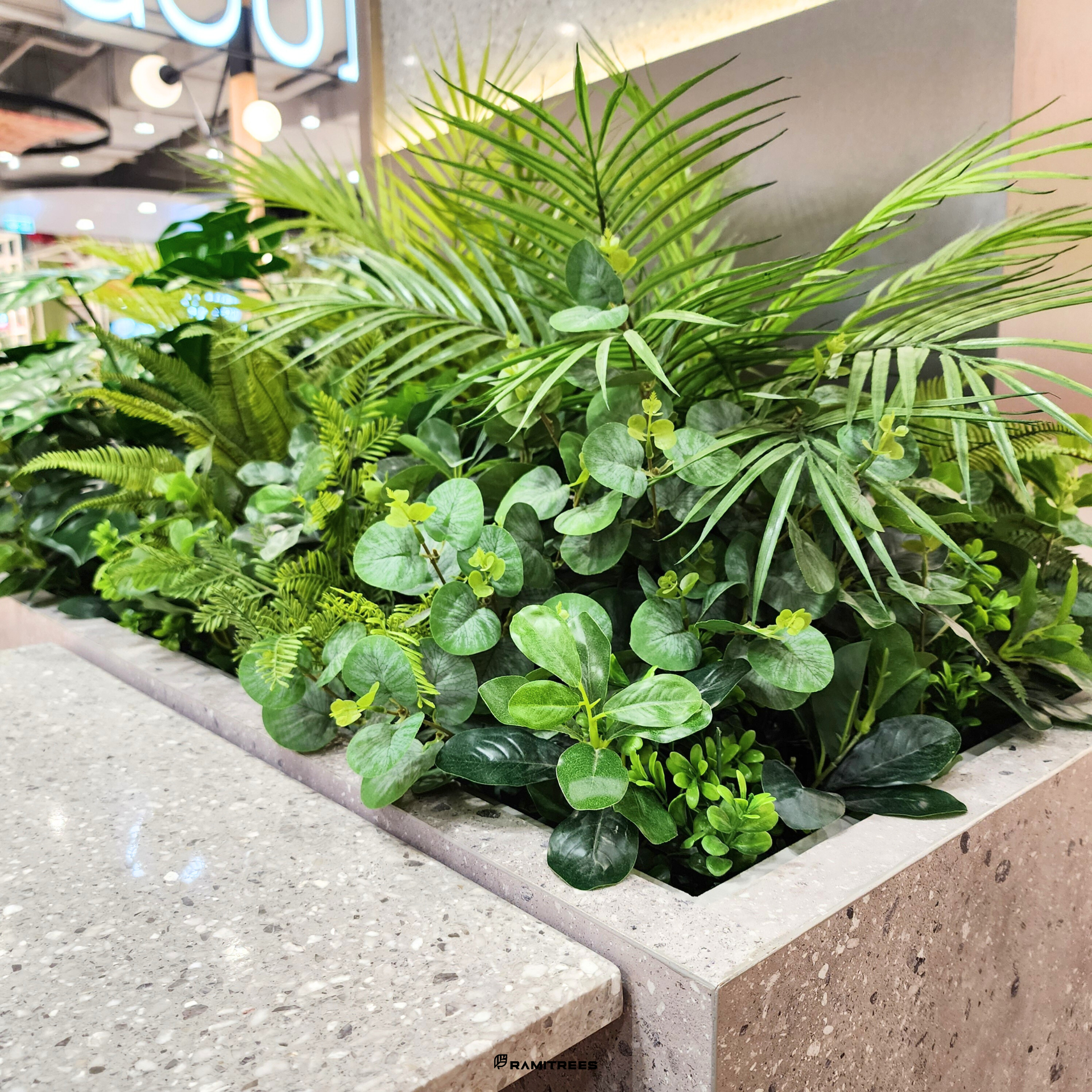 จัดสวนปรับภูมิทัศน์ จัดสวนต้นไม้ปลอม จัดสวนต้นไม้ประดิษฐ์ Artificial Garden Landscape (7)