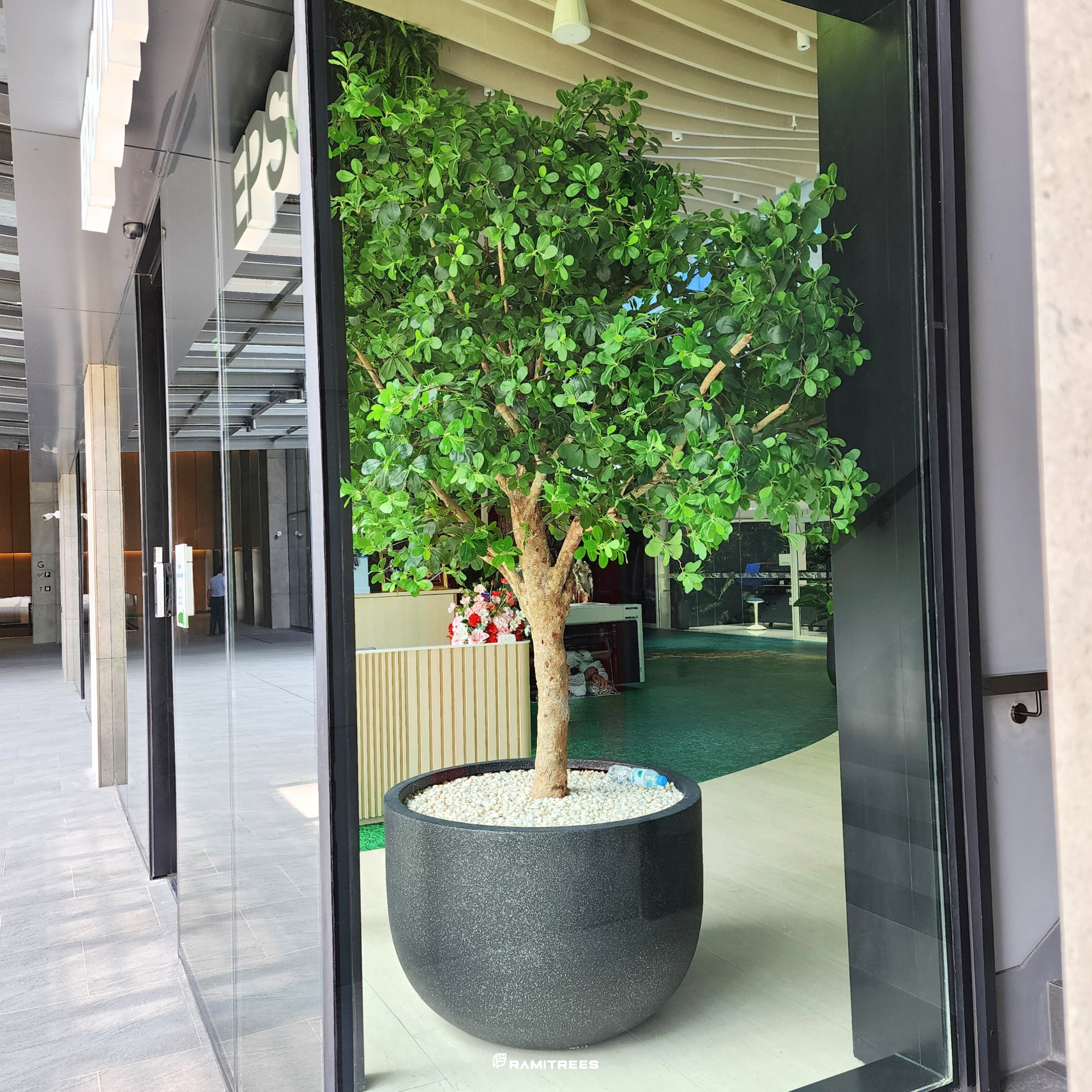 จัดสวนปรับภูมิทัศน์ จัดสวนต้นไม้ปลอม จัดสวนต้นไม้ประดิษฐ์ Artificial Garden Landscape (9)