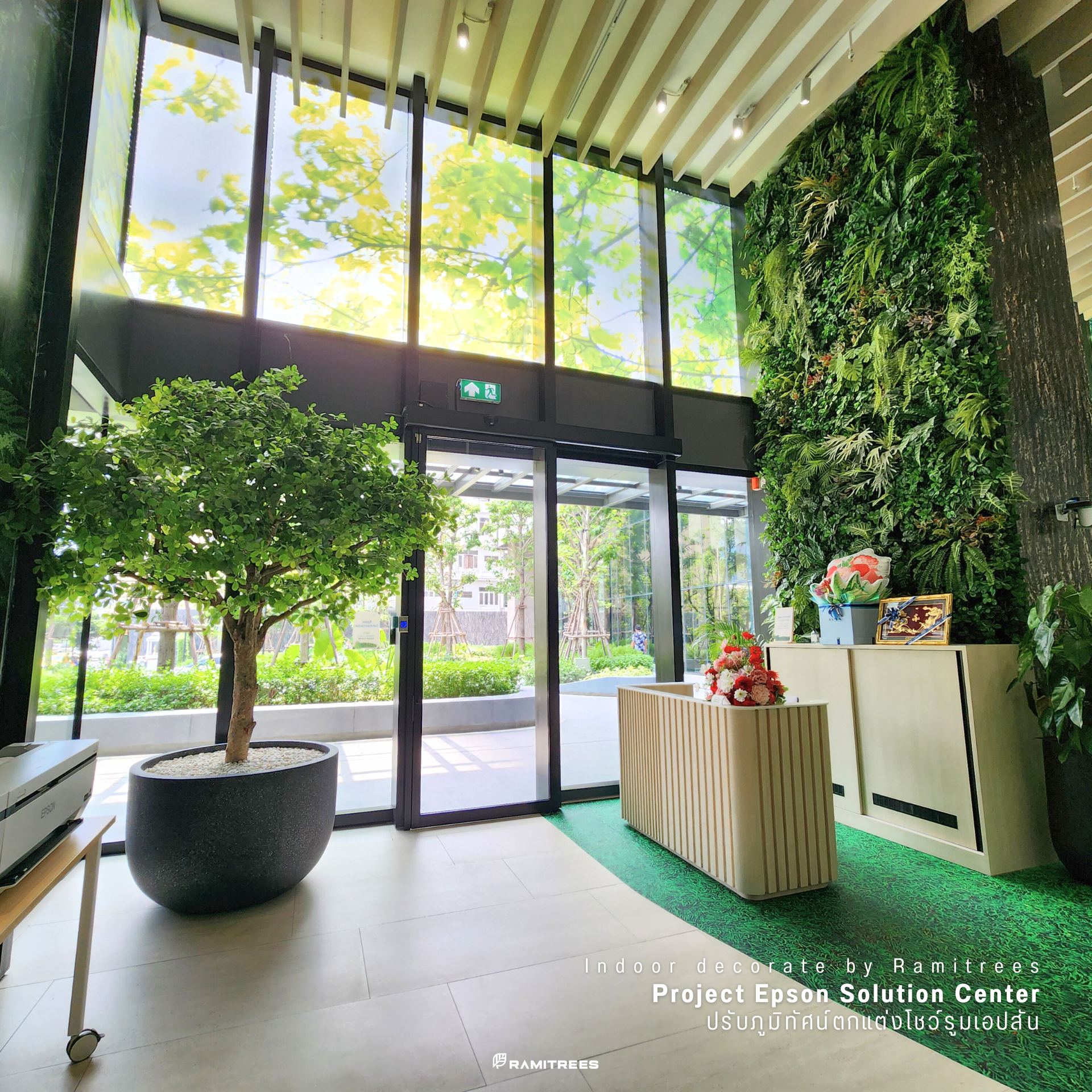 จัดสวนปรับภูมิทัศน์ จัดสวนต้นไม้ปลอม จัดสวนต้นไม้ประดิษฐ์ Artificial Garden Landscape