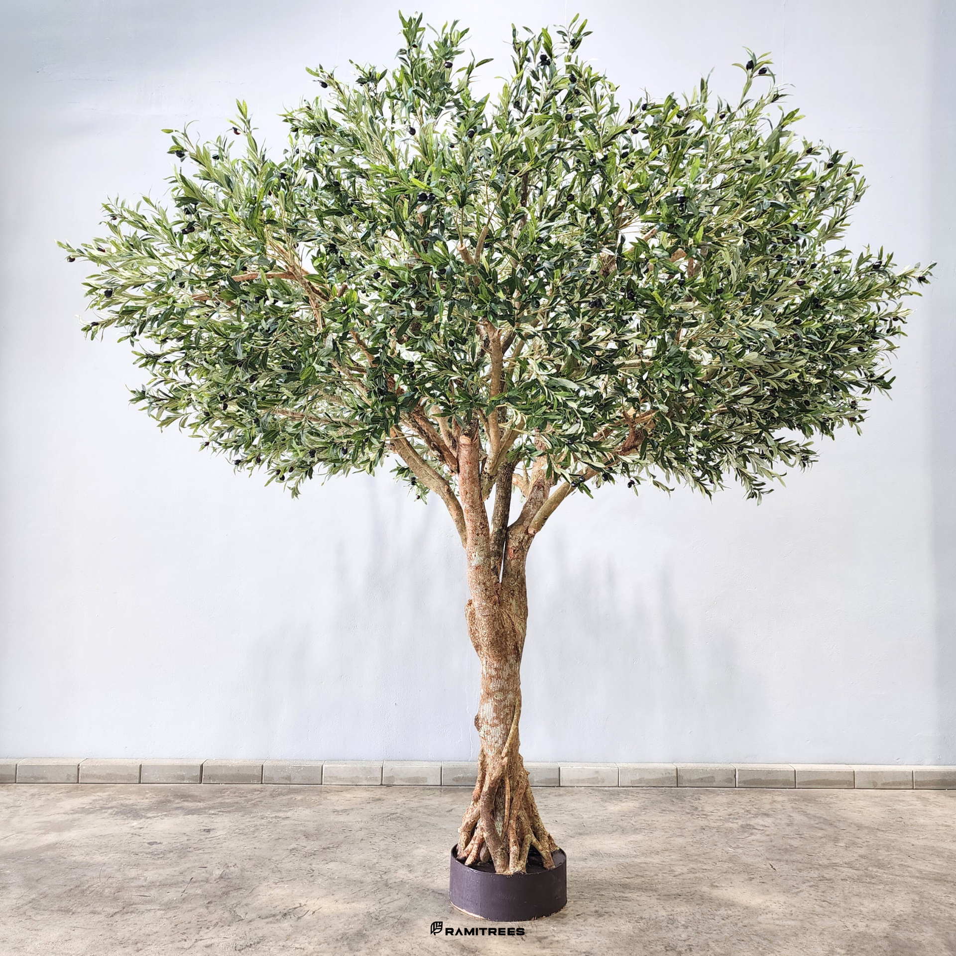 ต้นมะกอกโอลีฟปลอมต้นมะกอกโอลีฟประดิษฐ์-ต้นมะกอกโอลีฟเทียม-Olive-Tree-3