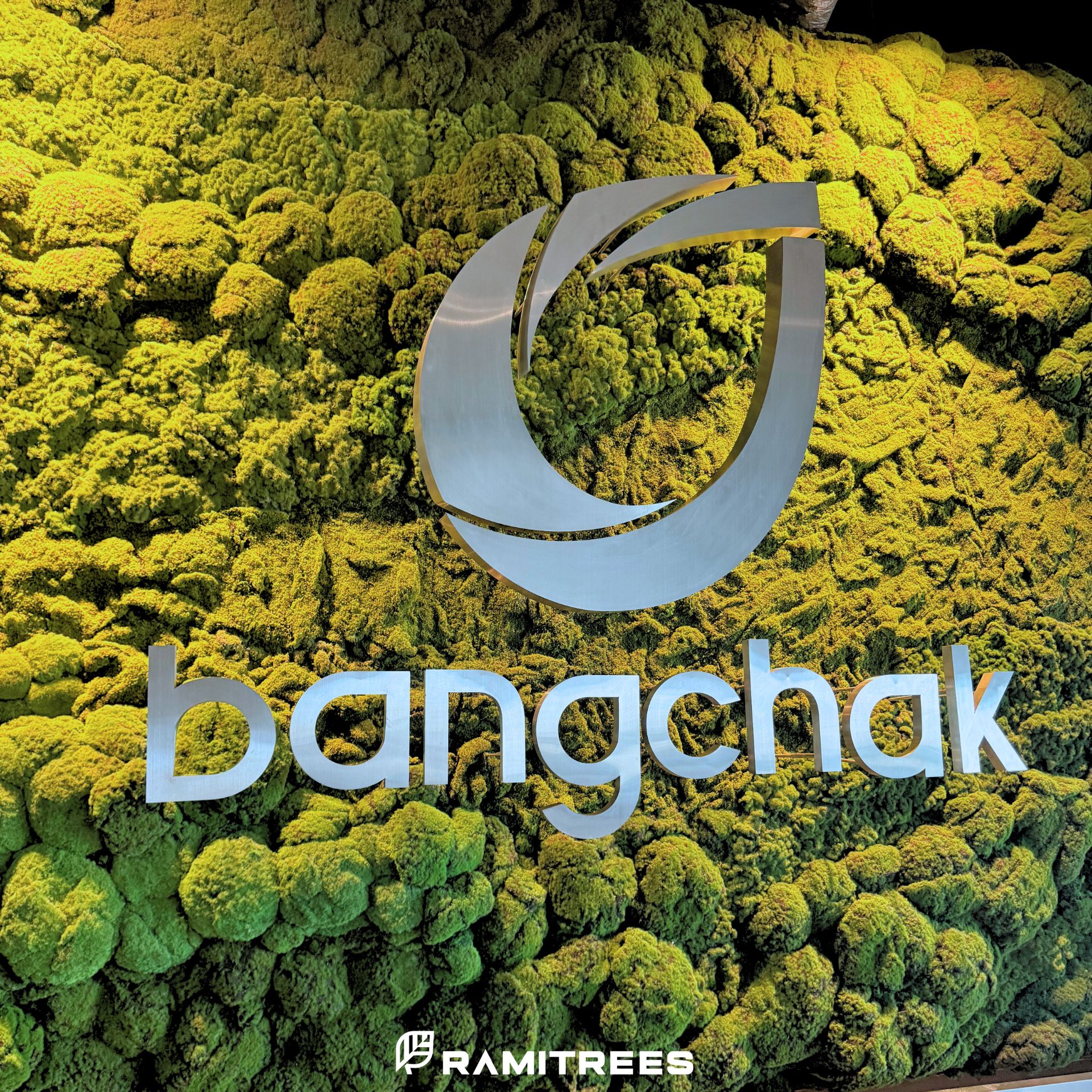 สวนแนวตั้งผนังมอสส์เทียม 03