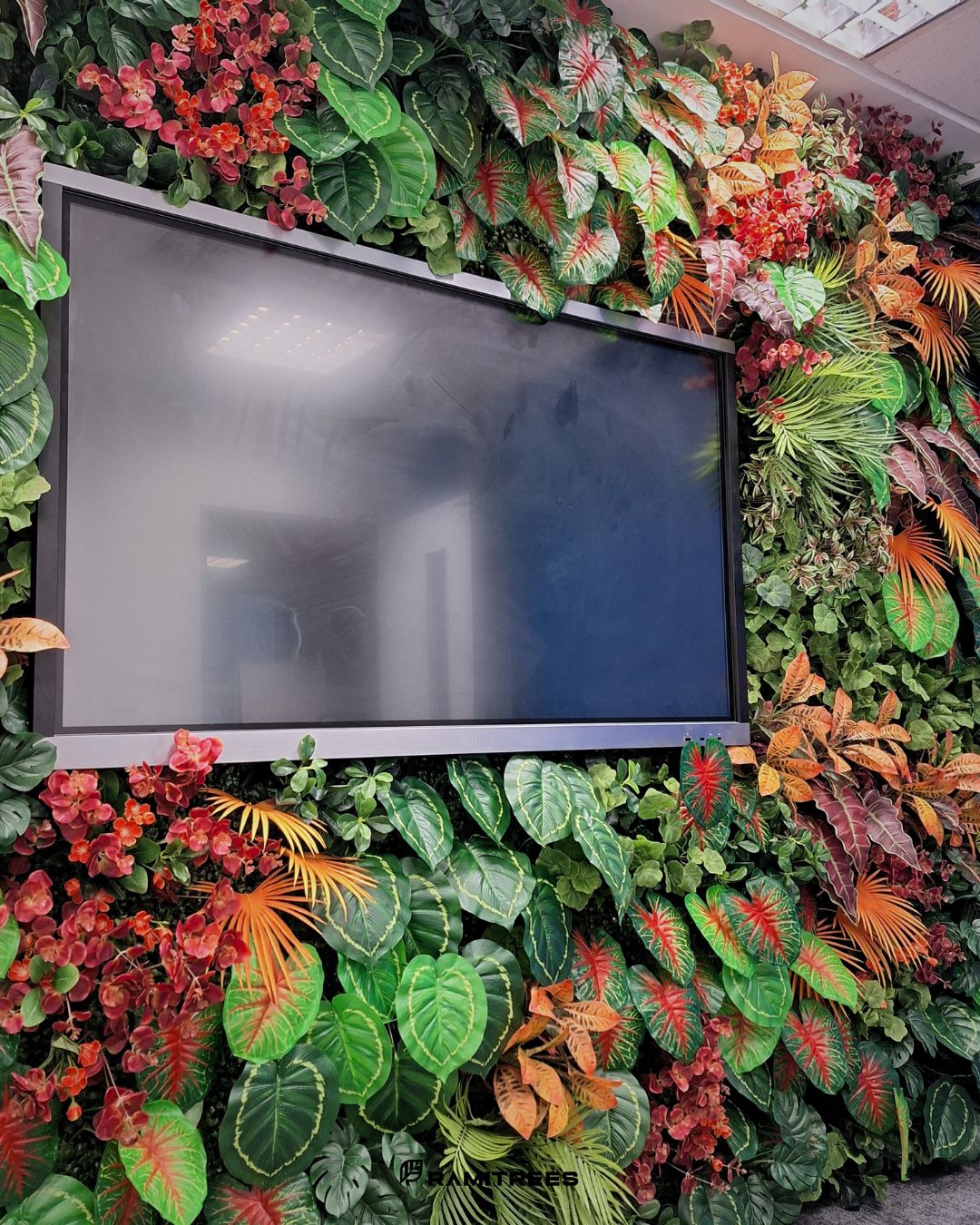 Artificial Vertical Garden สวนแนวตั้งต้นไม้ประดิษฐ์ 02