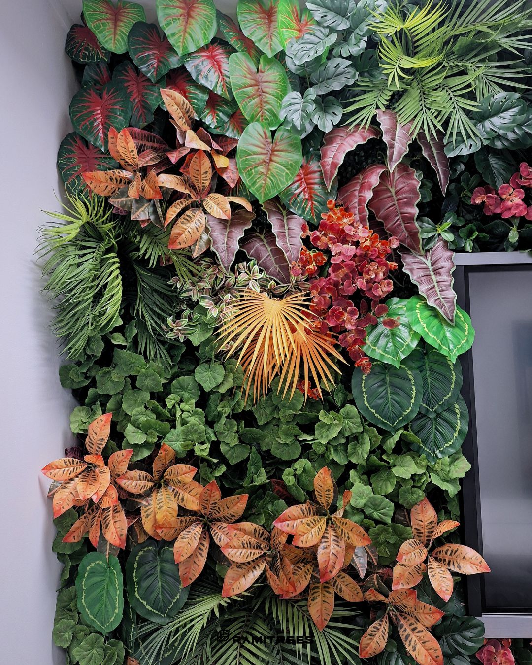 Artificial Vertical Garden สวนแนวตั้งต้นไม้ประดิษฐ์ 04
