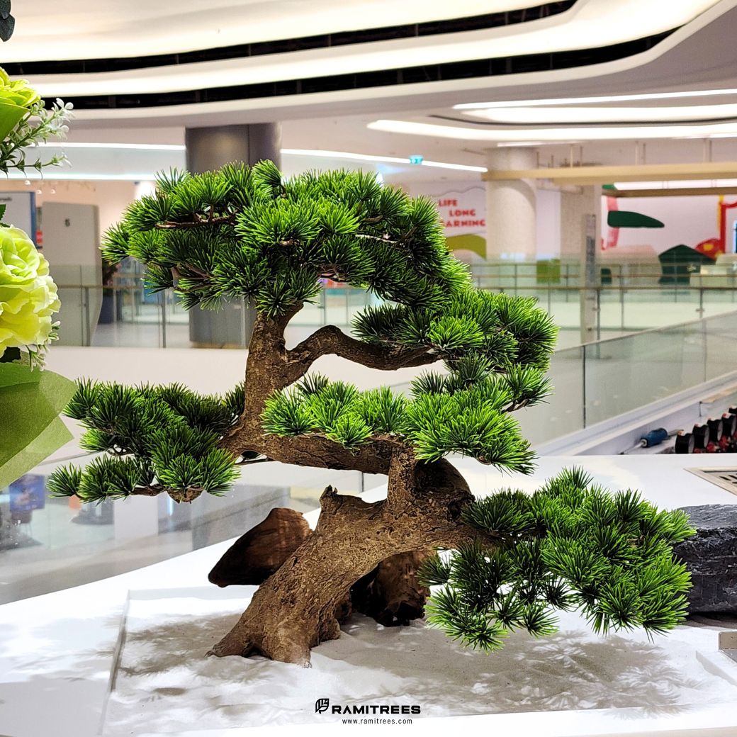 Artificial Bonsai Tree and Moss Garden 04