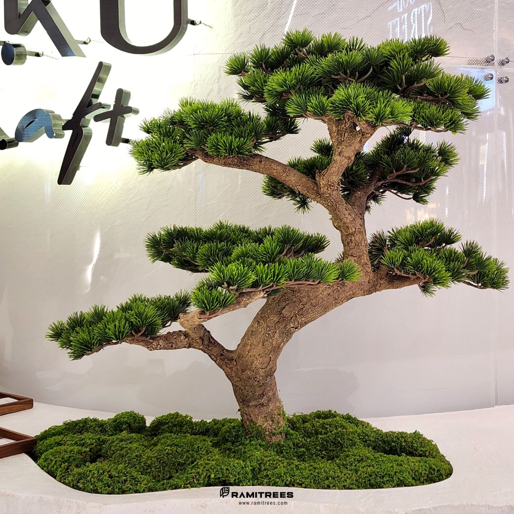 Artificial Bonsai Tree and Moss Garden 05