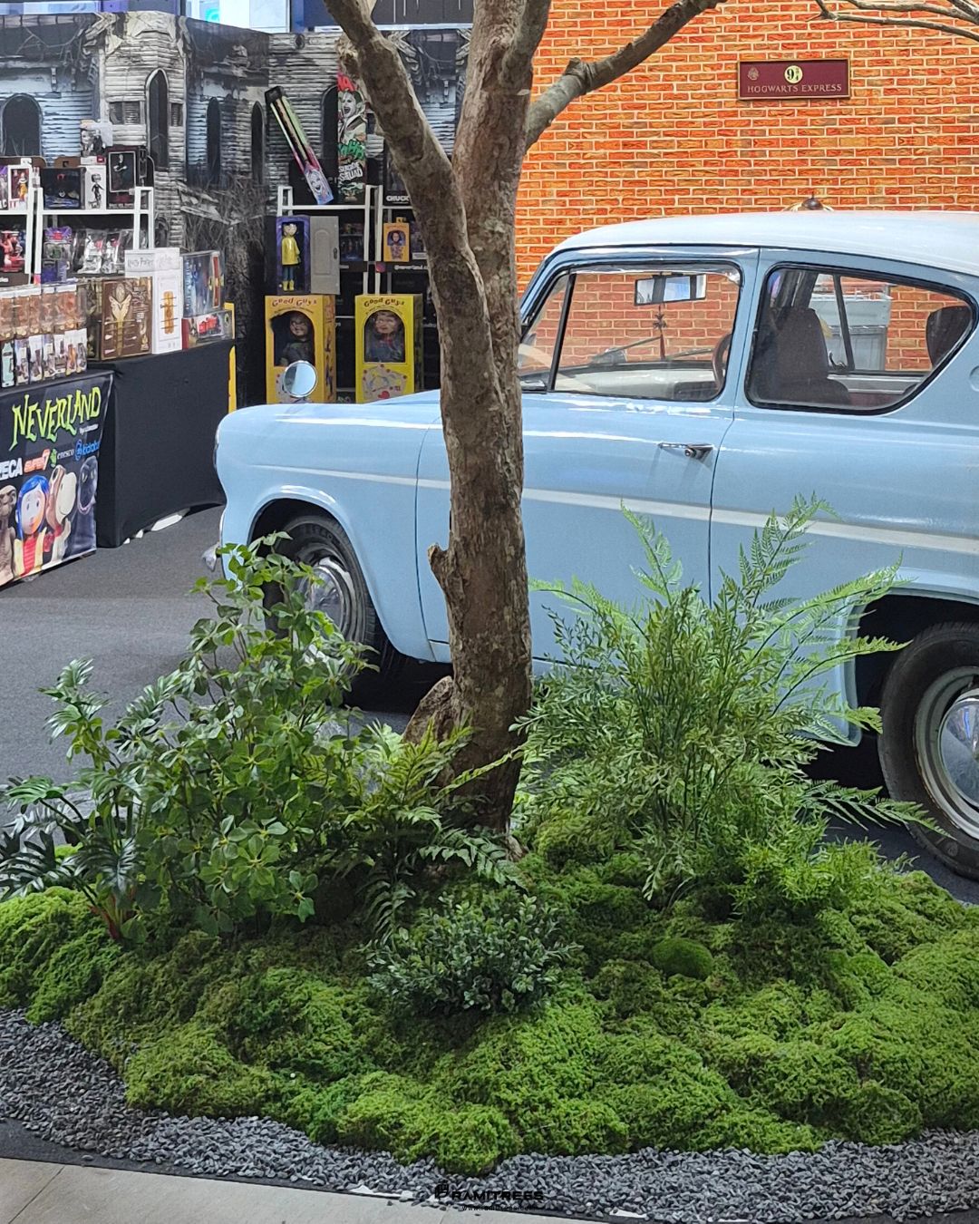 Artificial Leafless, Moss Garden ต้นไม้ไร้ใบพร้อมสวนมอสส์ประดิษฐ์ 09