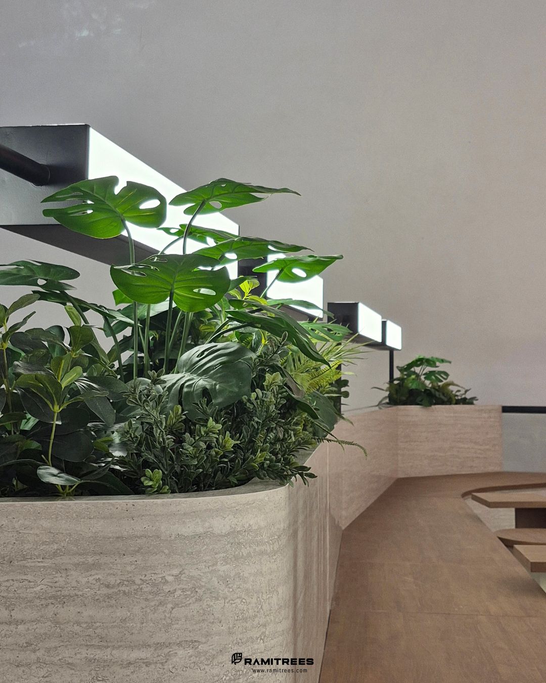 Artificial Planter Box จัดสวนต้นไม้ประดิษฐ์ (2)