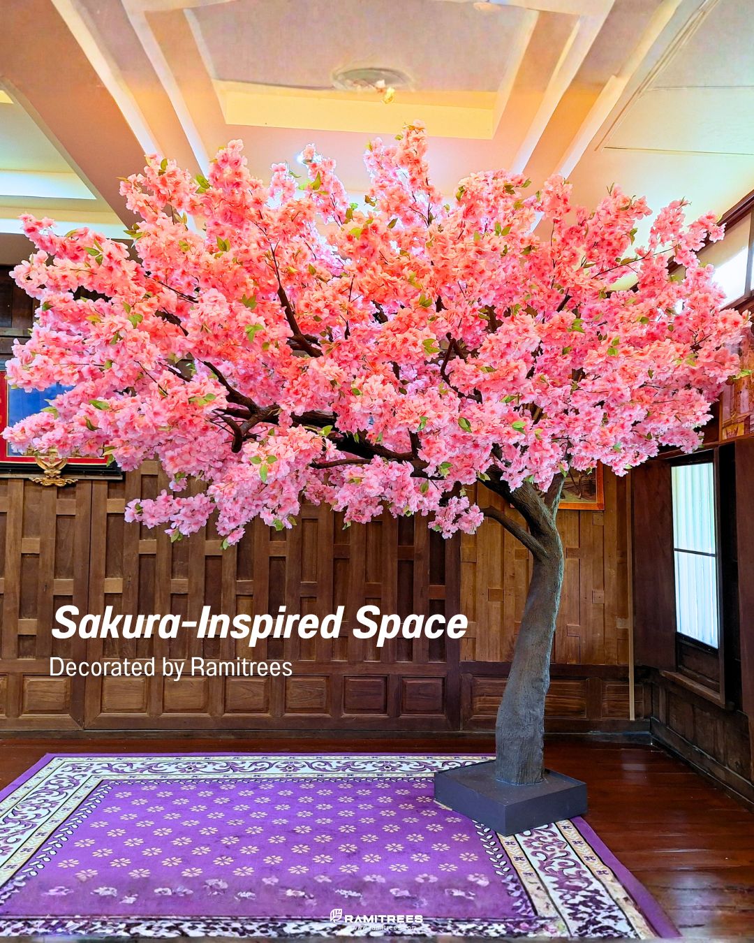Artificial Sakura Tree ต้นซากุระประดิษฐ์ ลำต้นไฟเบอร์กลาส 01