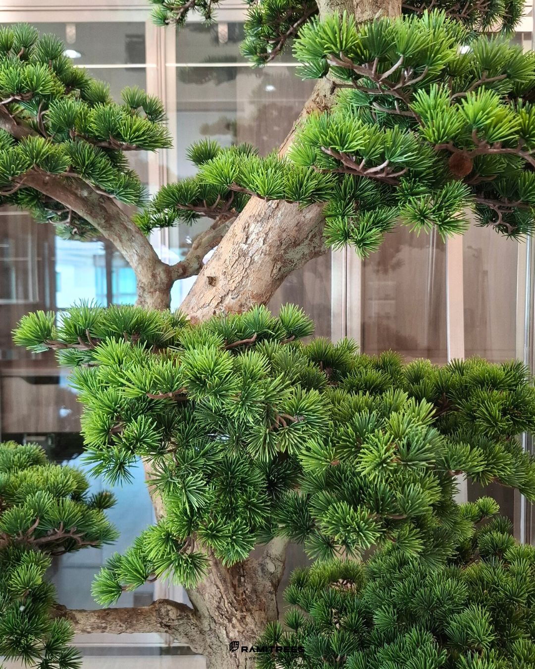 Artificial Bonsai Garden สวนบอนไซในตู้กระจก (5)