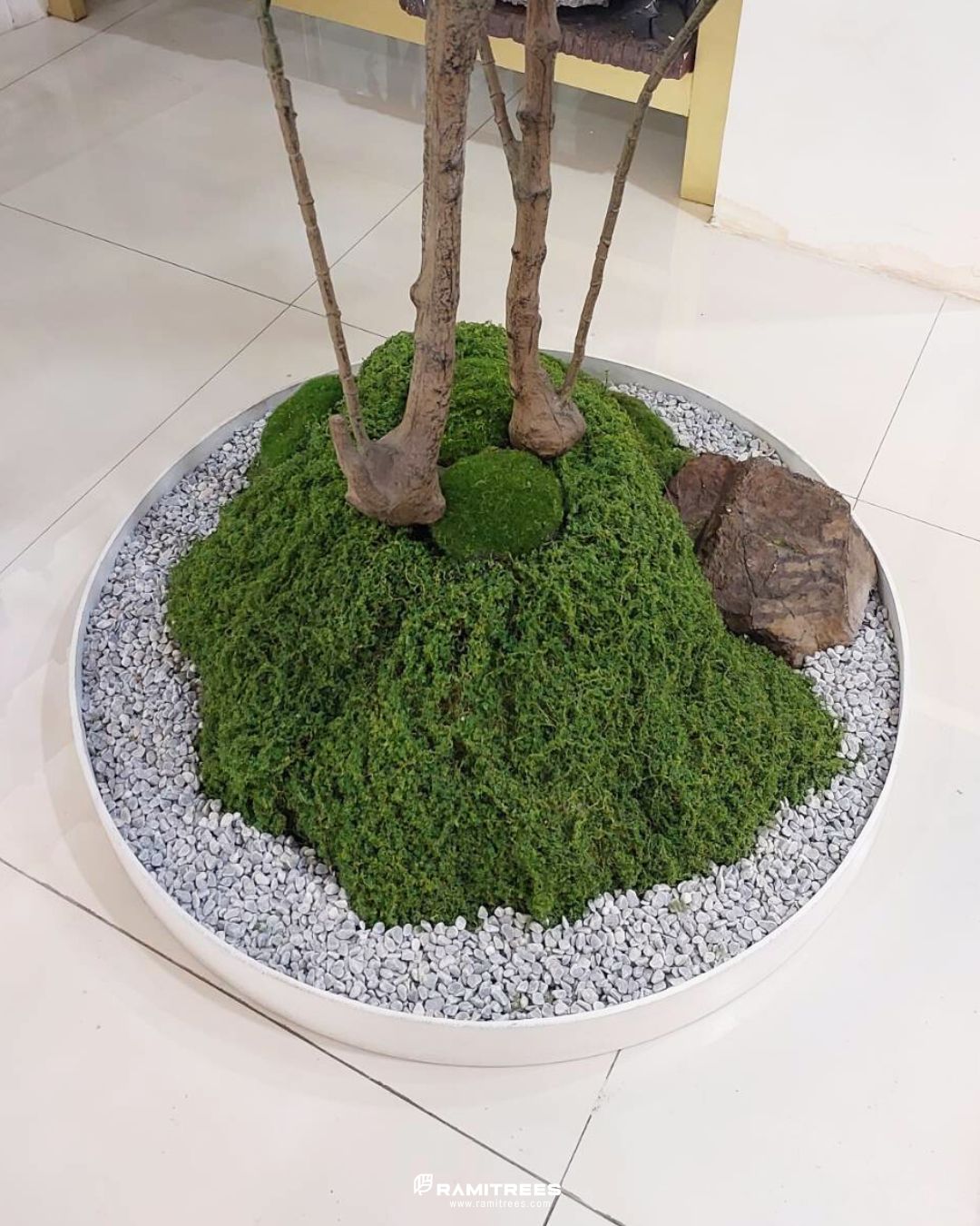 ต้นไผ่สวรรค์ประดิษฐ์ พร้อมสวนมอสส์ Artificial Nandina Tree Moss Garden (4)