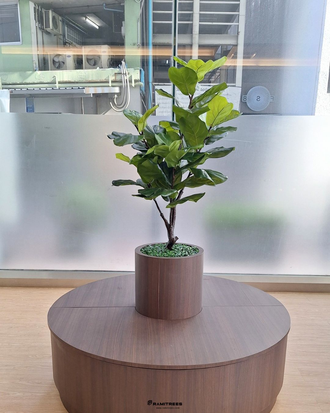 Artificial Plant ต้นไทรใบสัก ต้นไม้ประดิษฐ์ (5)