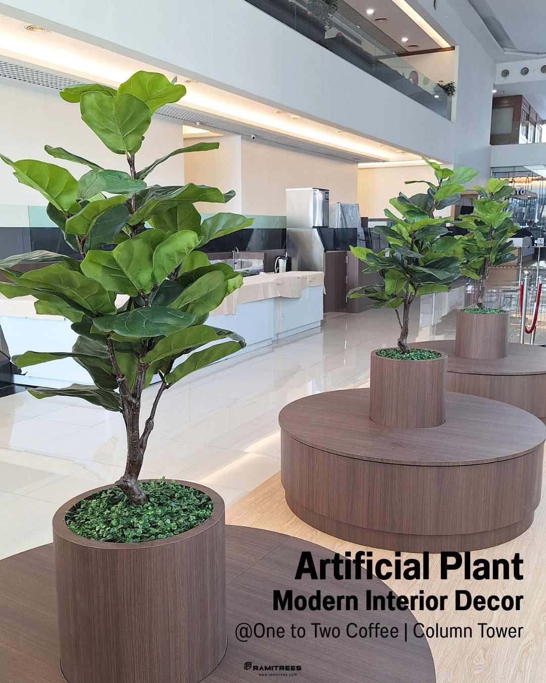 Artificial Plant ต้นไทรใบสัก ต้นไม้ประดิษฐ์