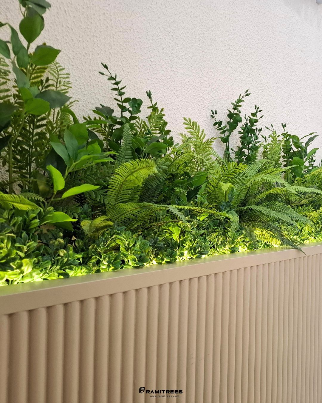 Artificial Tree, Planter Box สวนประดิษฐ์ในราง พร้อมตกแต่งด้วยต้นหนวดปลาหมึก (3)