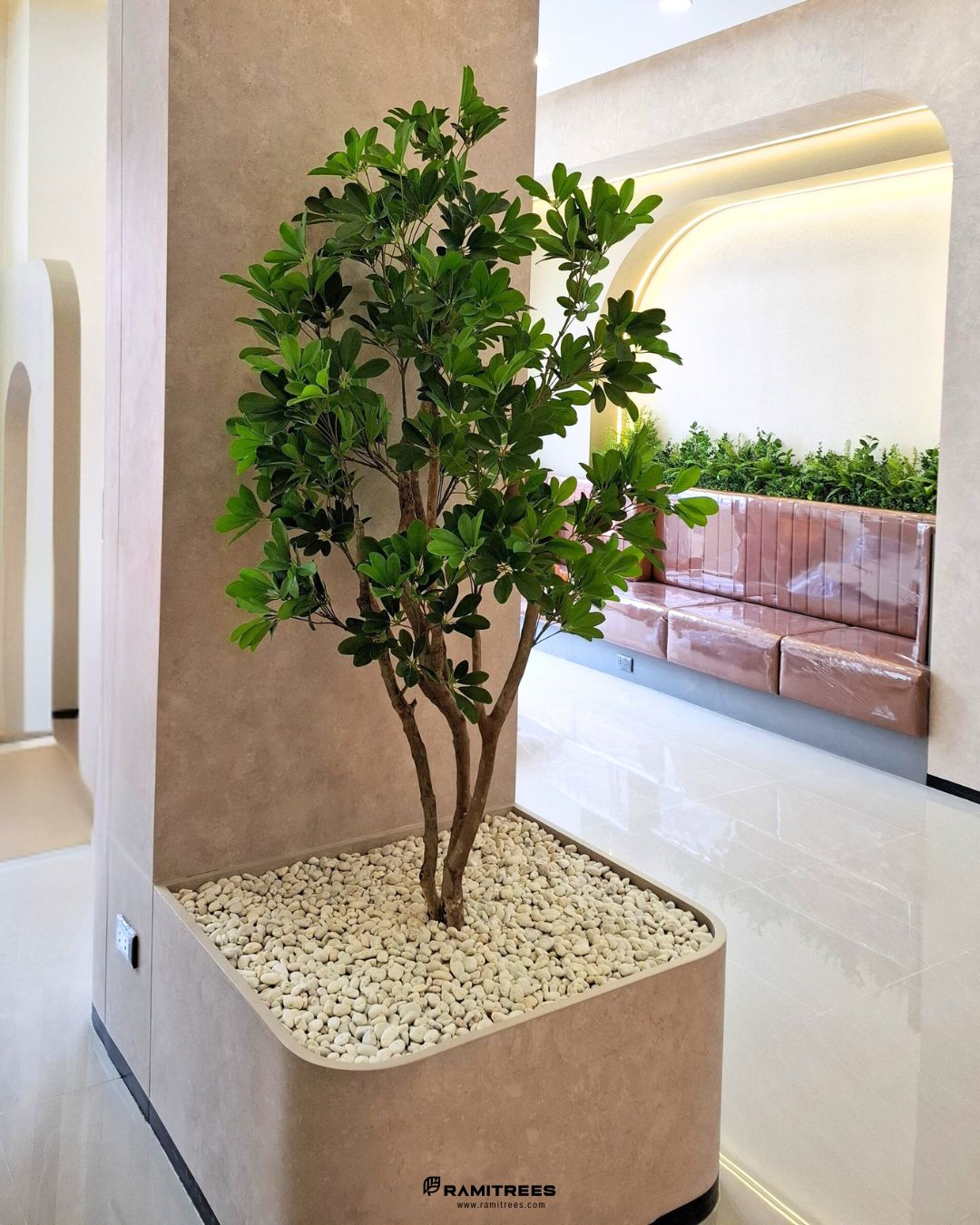 Artificial Tree, Planter Box สวนประดิษฐ์ในราง พร้อมตกแต่งด้วยต้นหนวดปลาหมึก (6)
