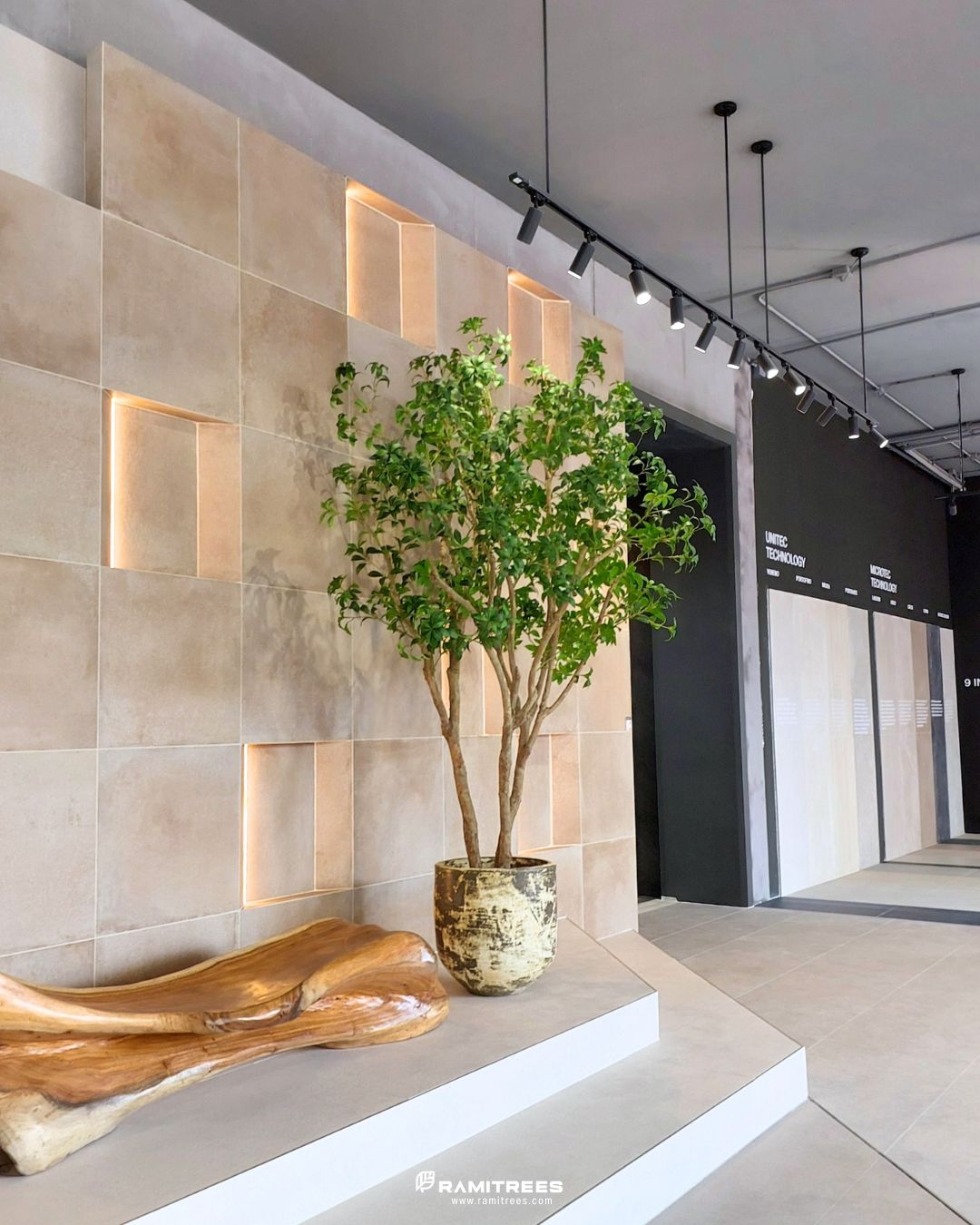 ต้นซึบากิประดิษฐ์ขนาดใหญ่ Artificial Tsubaki Tree (4)