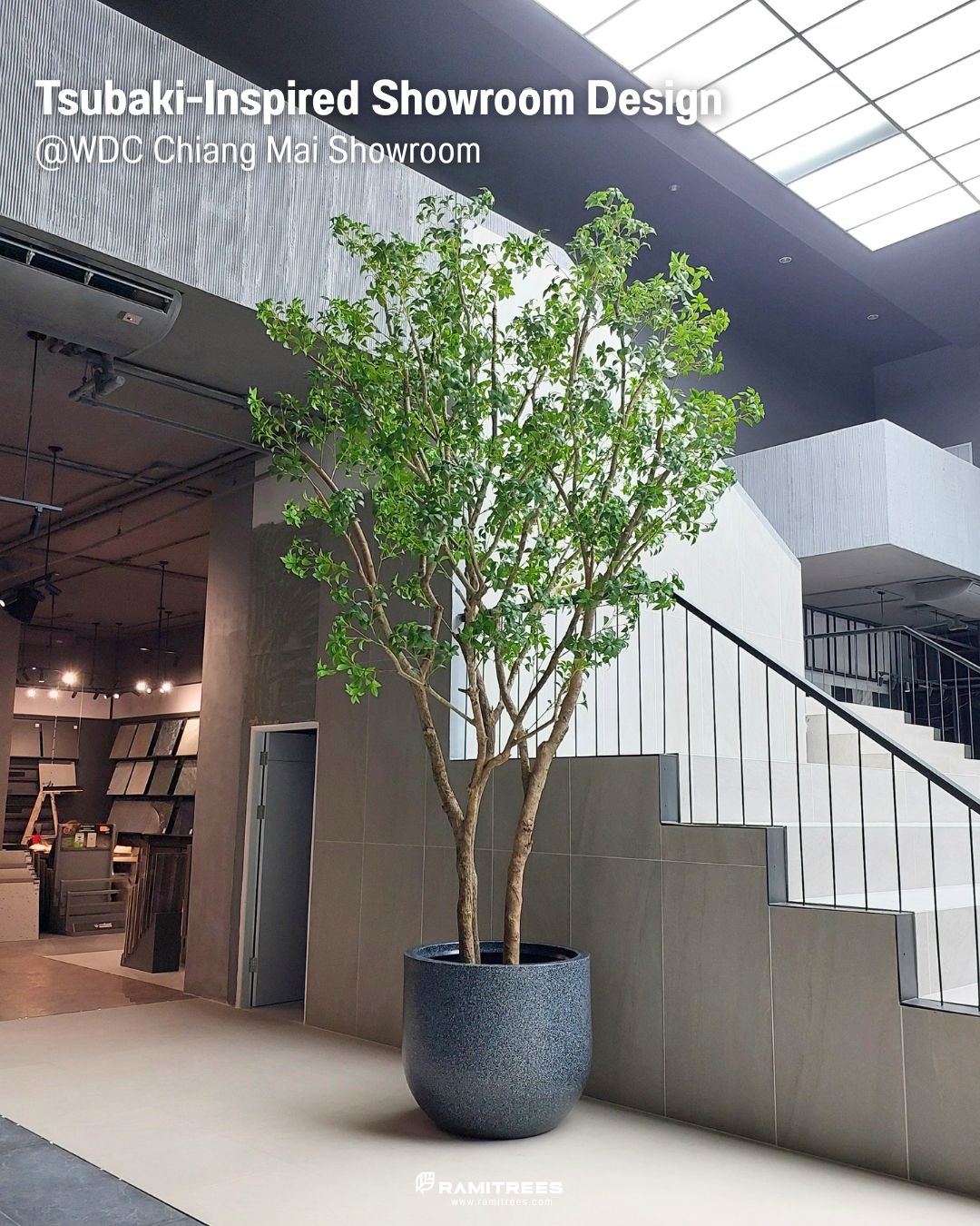 ต้นซึบากิประดิษฐ์ขนาดใหญ่ Artificial Tsubaki Tree