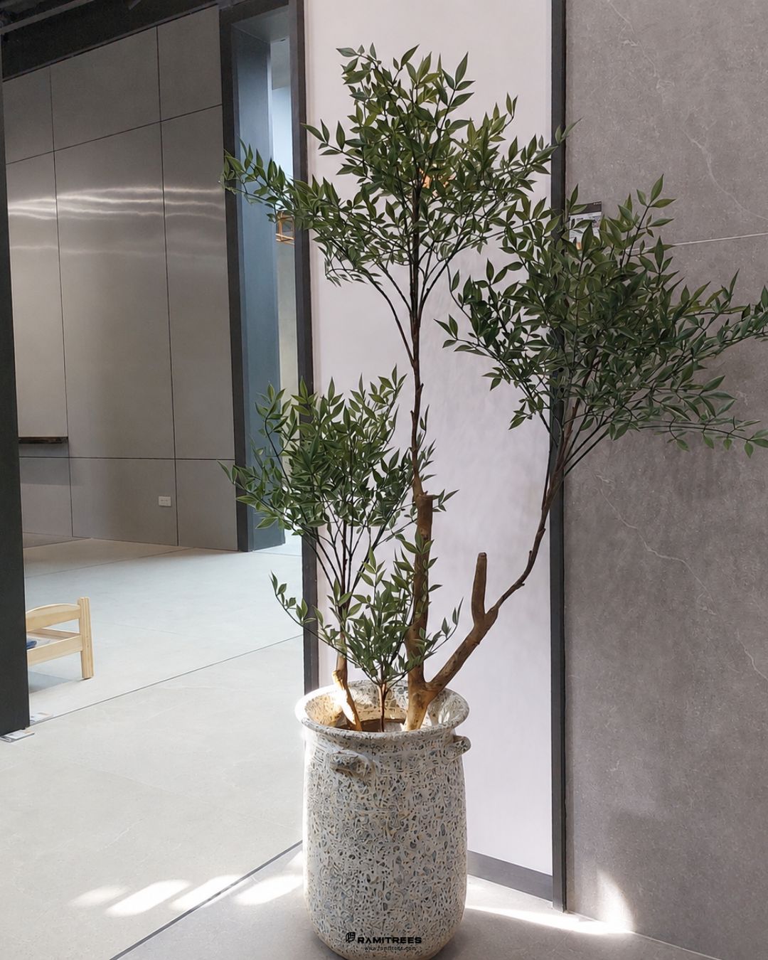ต้นไม้ประดิษฐ์ขนาดใหญ่และสวนบอนไซ Indoor Landscape (11)