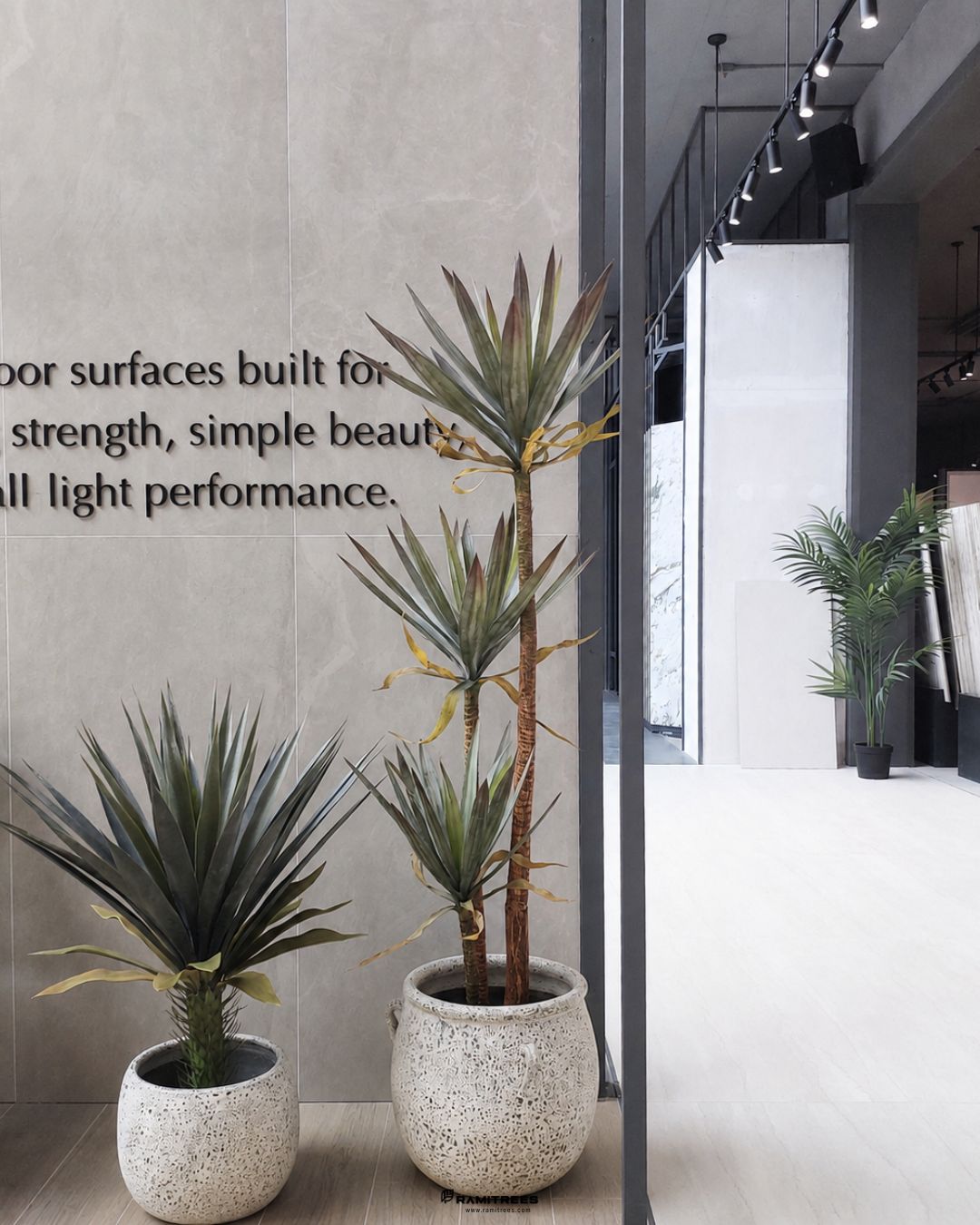 ต้นไม้ประดิษฐ์ขนาดใหญ่และสวนบอนไซ Indoor Landscape (13)