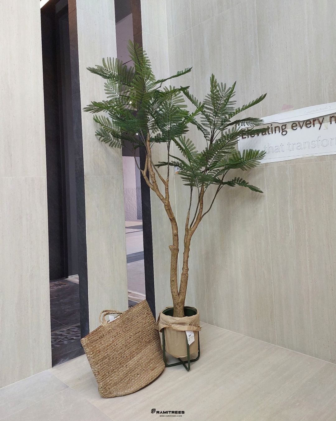 ต้นไม้ประดิษฐ์ขนาดใหญ่และสวนบอนไซ Indoor Landscape (15)