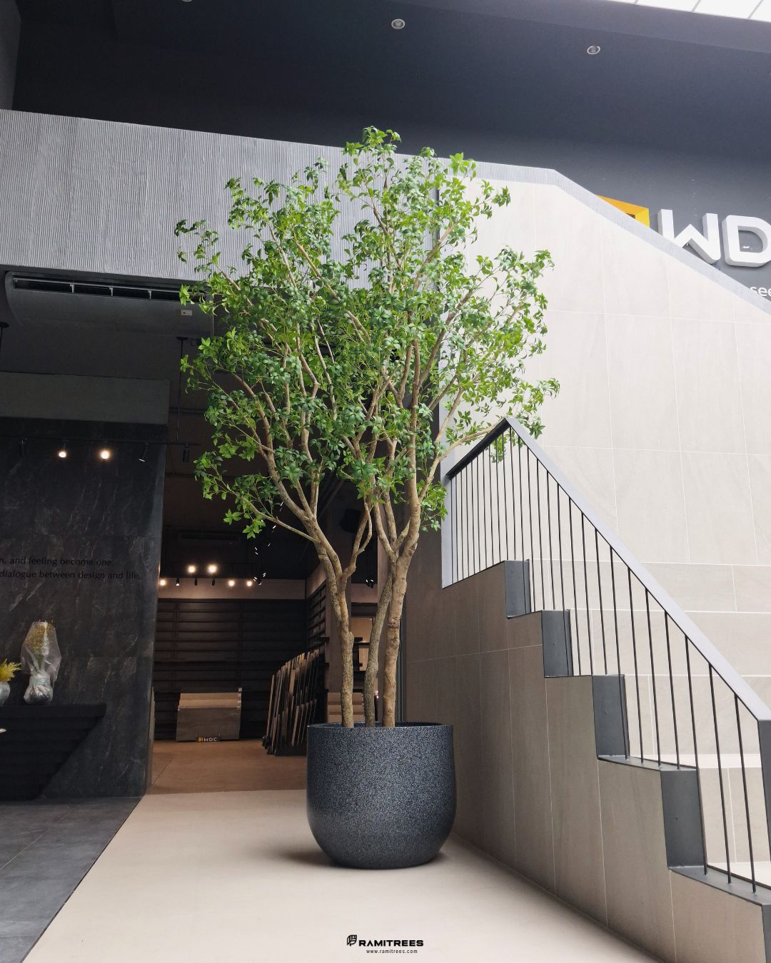 ต้นไม้ประดิษฐ์ขนาดใหญ่และสวนบอนไซ Indoor Landscape (4)