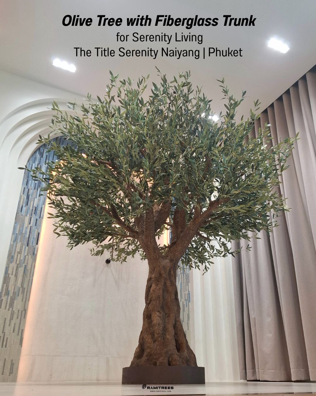 Artificial Olive Tree ต้นมะกอกโอลีฟ