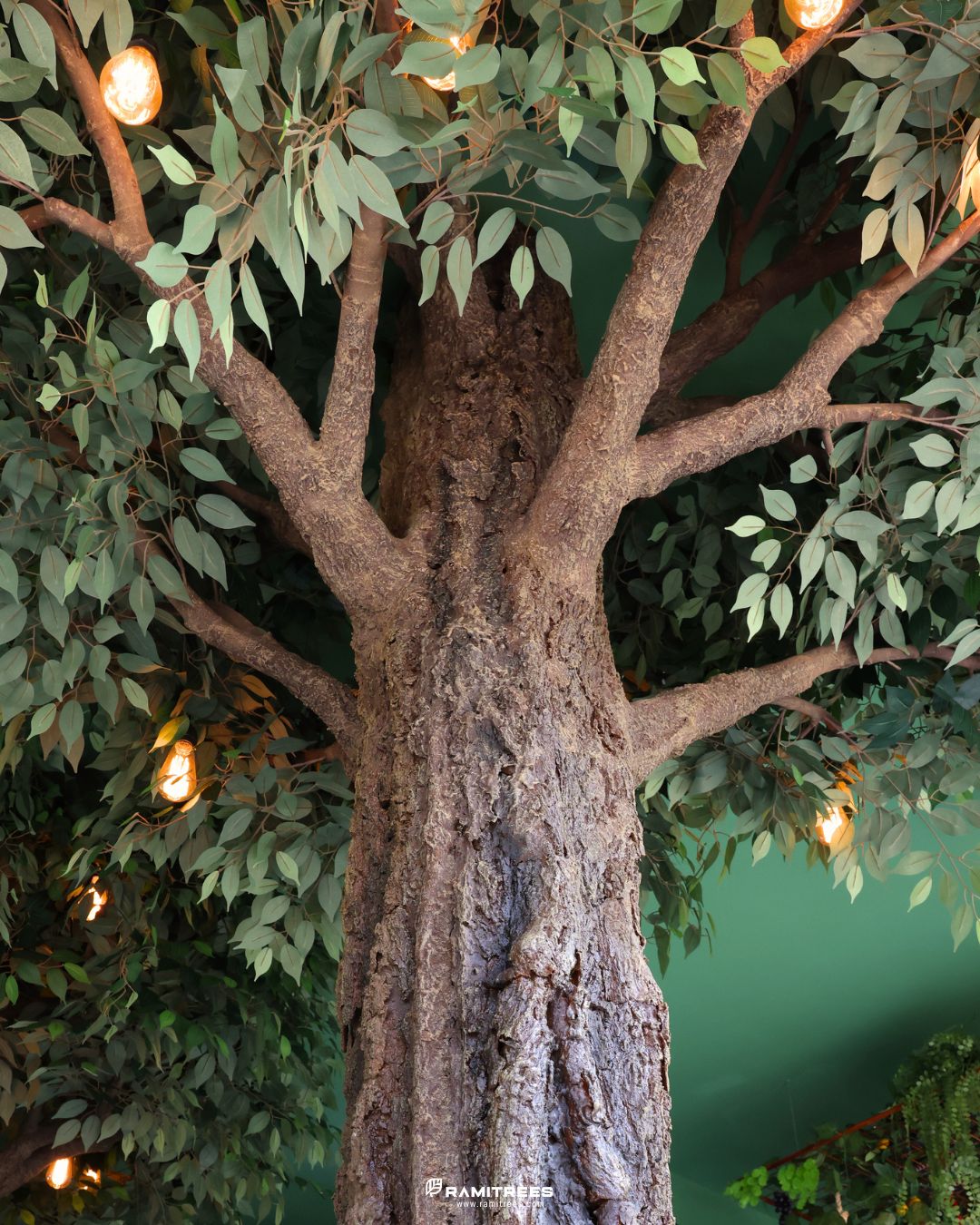 Large Artificial Tree ต้นไทรประดิษฐ์ลำต้นไฟเบอร์กลาส (10)