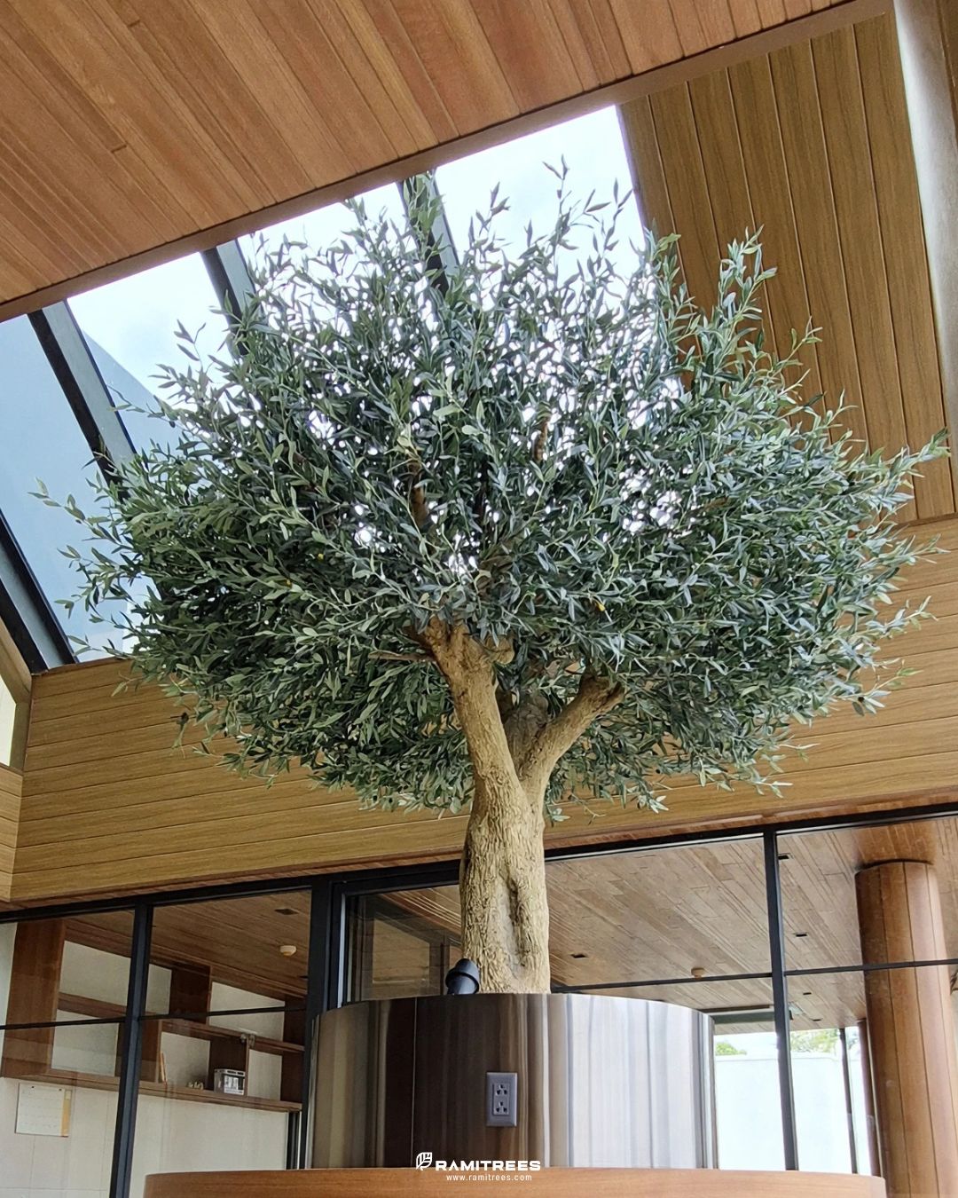 Artificial Olive Tree ต้นมะกอกโอลีฟประดิษฐ์งาน Craft แบบสั่งทำพิเศษ (3)