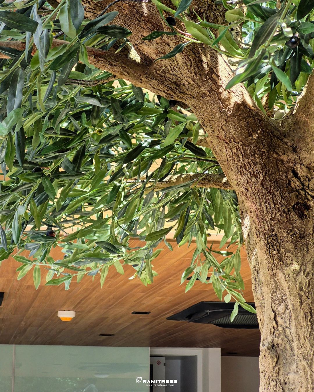 Artificial Olive Tree ต้นมะกอกโอลีฟประดิษฐ์งาน Craft แบบสั่งทำพิเศษ (4)