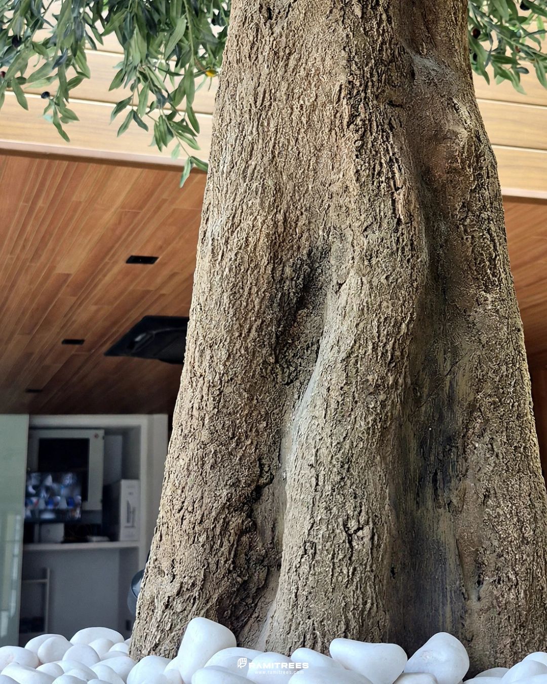 Artificial Olive Tree ต้นมะกอกโอลีฟประดิษฐ์งาน Craft แบบสั่งทำพิเศษ (5)