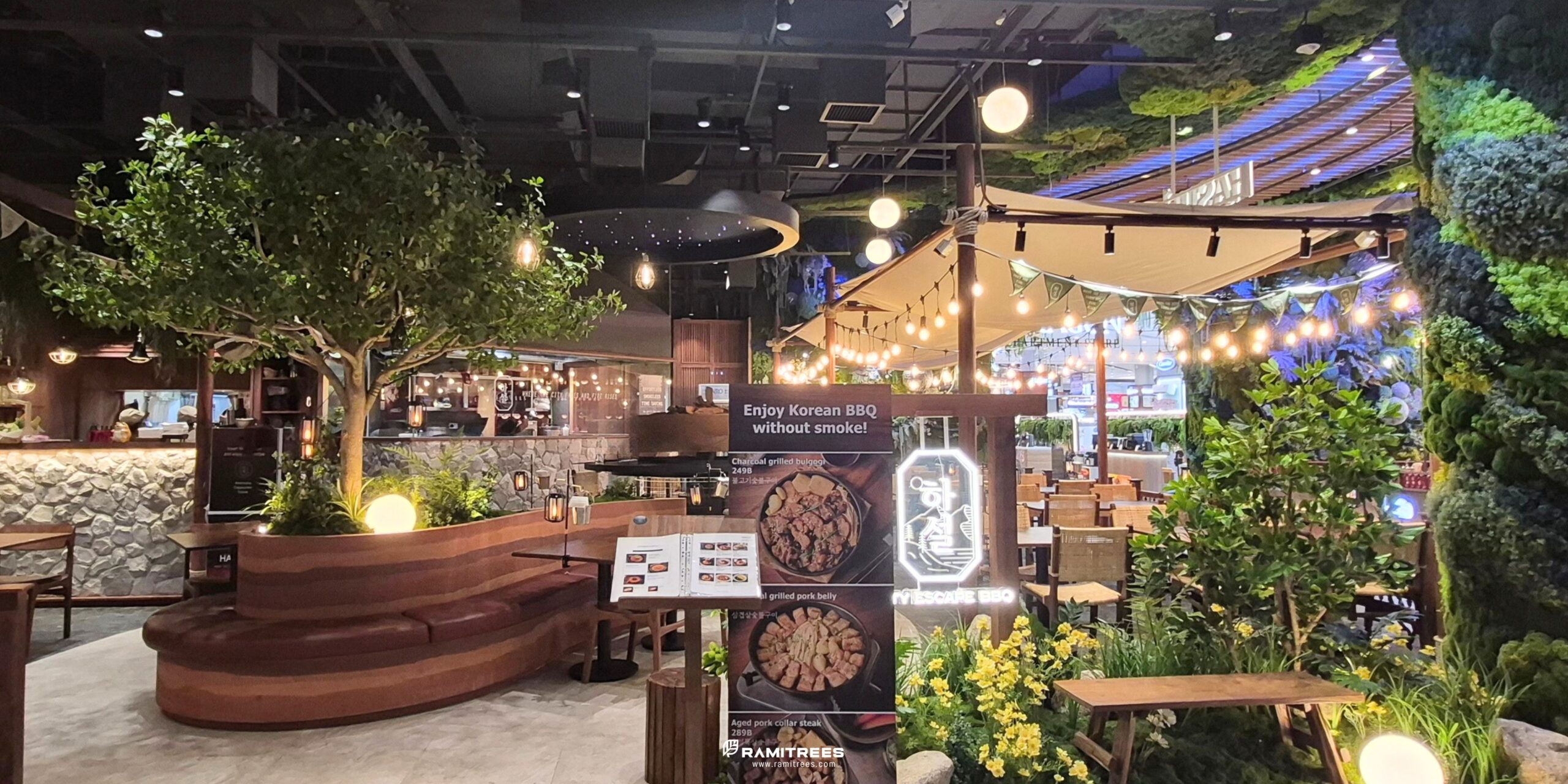 Indoor Landscape ต้นไม้ประดิษฐ์ สวนมอสส์ สวนต้นไม้เทียม