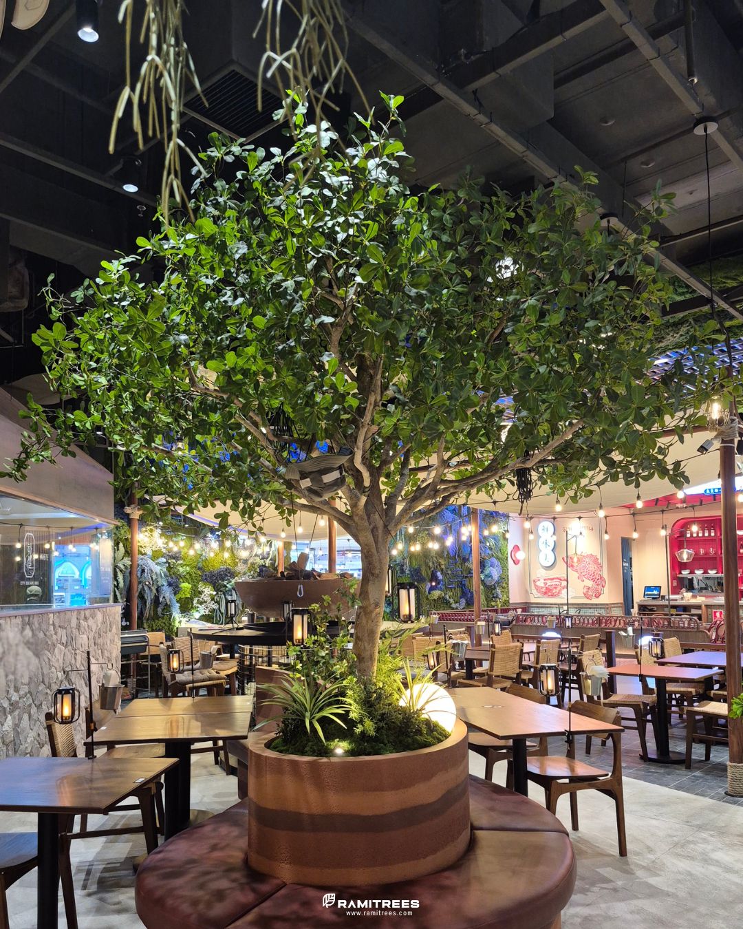 Indoor Landscape ต้นไม้ประดิษฐ์ สวนมอสส์ สวนต้นไม้เทียม (3)