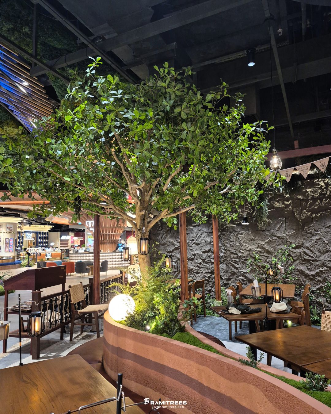 Indoor Landscape ต้นไม้ประดิษฐ์ สวนมอสส์ สวนต้นไม้เทียม (4)