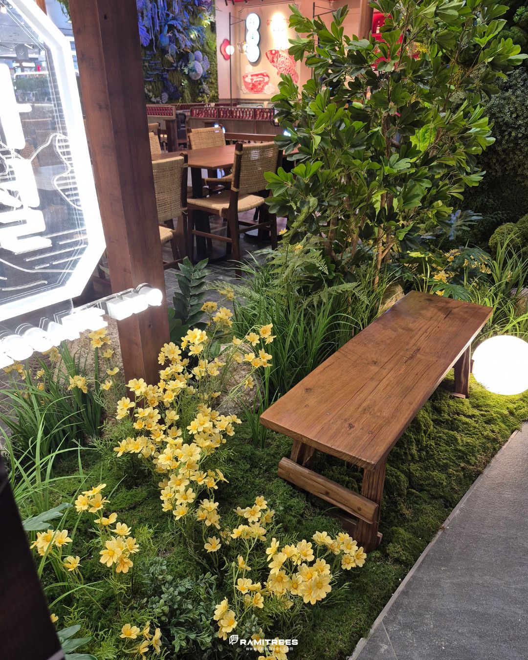 Indoor Landscape ต้นไม้ประดิษฐ์ สวนมอสส์ สวนต้นไม้เทียม (8)