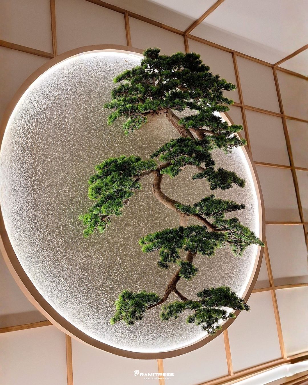 Artificial Bonsai Tree ต้นบอนไซติดผนัง (2)