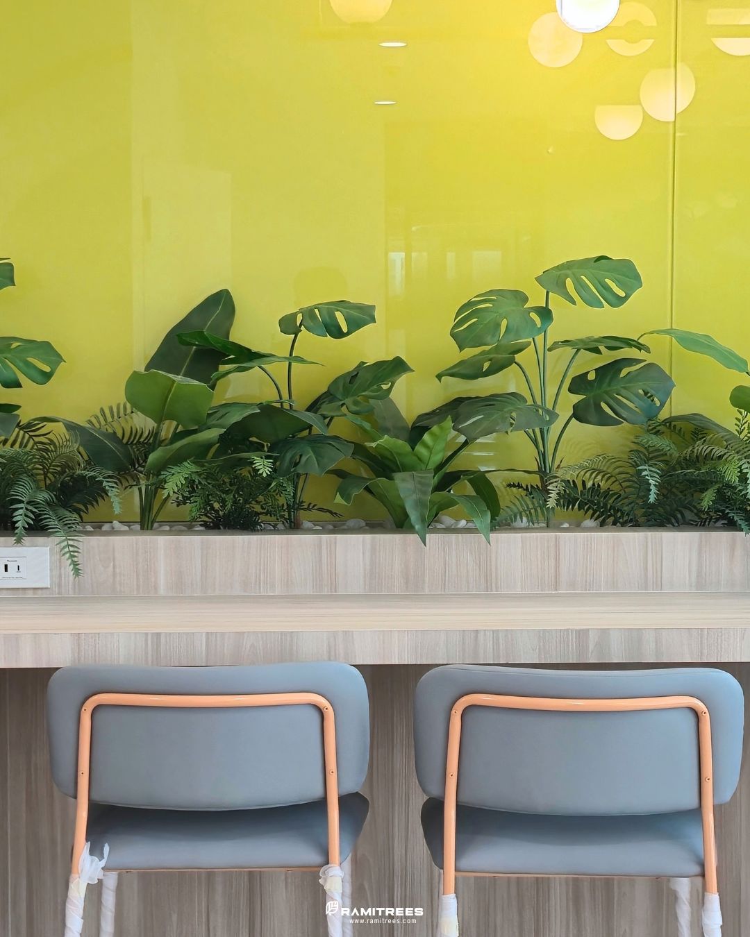 Planter Box สวนต้นไม้ประดิษฐ์ในราง (3)