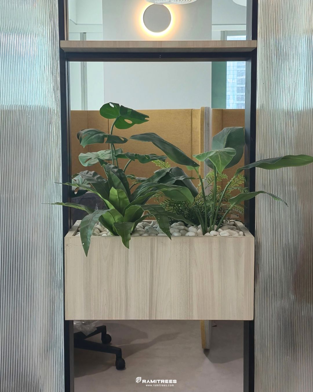Planter Box สวนต้นไม้ประดิษฐ์ในราง (4)